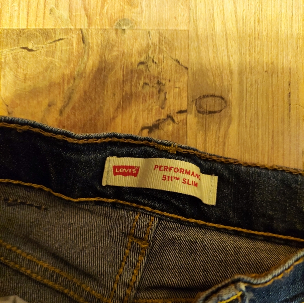 Toddler Kids Levi's Jean Pants 4-5T Slimfit Denim Jean Kids Pants - Picture 5 of 6